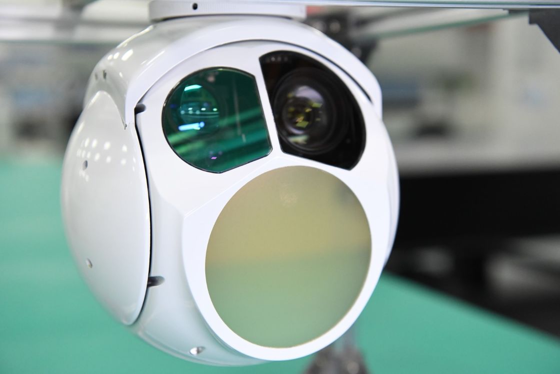Diameter 170 mm EO IR UAV Zoom Camera Airborne Electro Optical Pod Met LRF