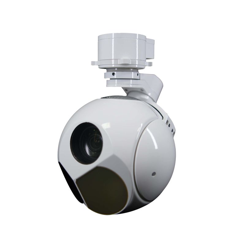 1,1 kg drie-assige IR EO-sensor UAV-gimbalcamera met laserbereikfunctie