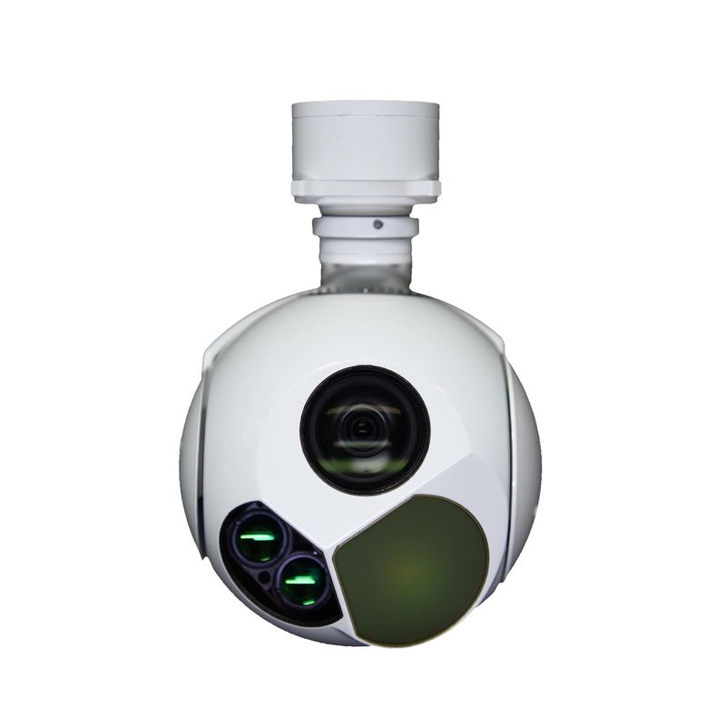 1,1 kg drie-assige IR EO-sensor UAV-gimbalcamera met laserbereikfunctie