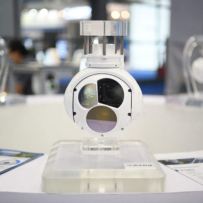 TS02 Twee-assige hoge resolutie LWIR thermische UAV nuttige lading Gimbal Sensor Camera met Zoom
