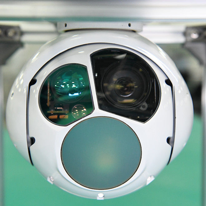TS02 Twee-assige hoge resolutie LWIR thermische UAV nuttige lading Gimbal Sensor Camera met Zoom