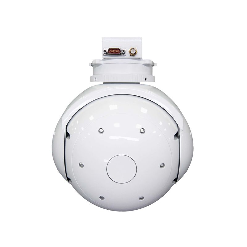 TS02 Twee-assige hoge resolutie LWIR thermische UAV nuttige lading Gimbal Sensor Camera met Zoom